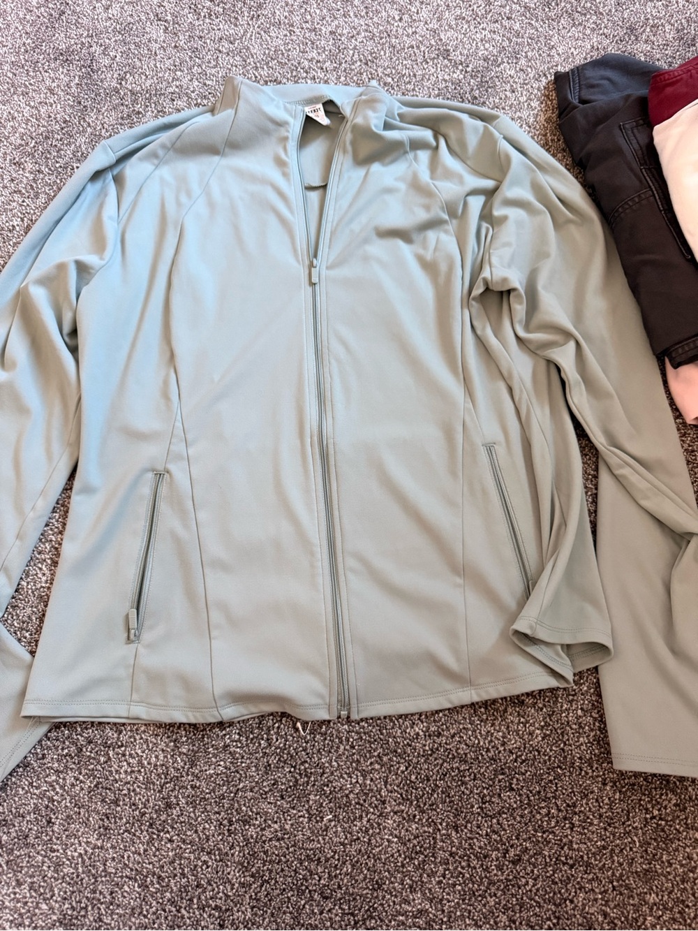 RBX Womens Lightweight Full-Zip Jacket - Sage Green